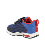 Primigi boys' navy and blue mesh trainer with velcro