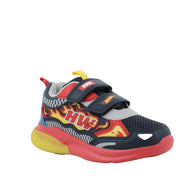 Primigi boys' navy mesh trainer with velcro