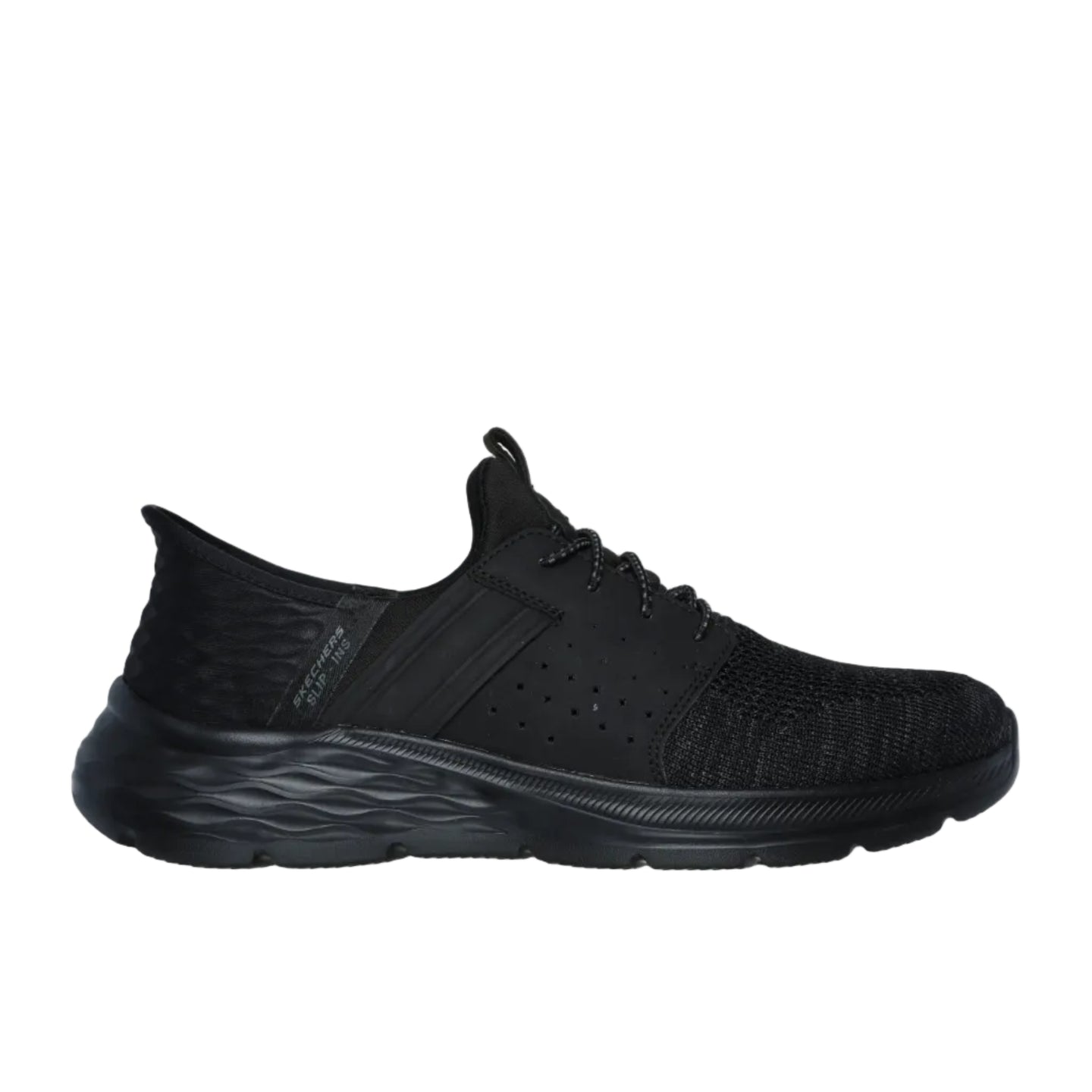 Skechers Mens Garner Newick Slip-ins Trainer 210803 Black