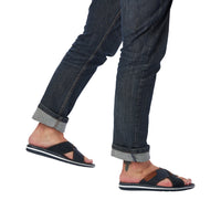 Rieker Mens Sandal 21098 Blue