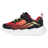 Skechers Boys Trainer S-Lights Flex Glow Ultra Black/Red
