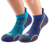 1000 Mile Mens Socks 2 Pack Run Socklet Navy