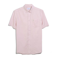 Farah Mens Shirt Wilkins SS BD Soft Pink
