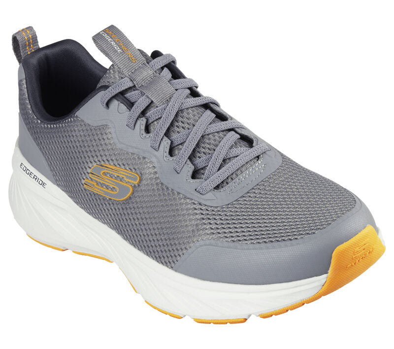 Skechers Mens Trainer Edgeride Rekze Grey Orange