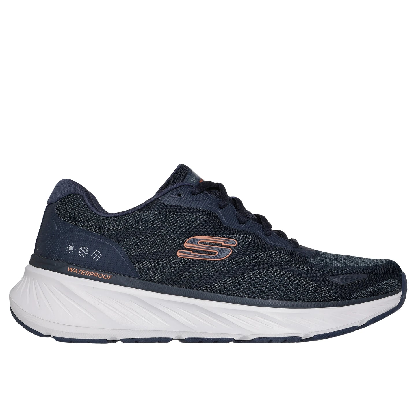 Skechers Mens Trainer Edgeride-Konzo Navy/Orange
