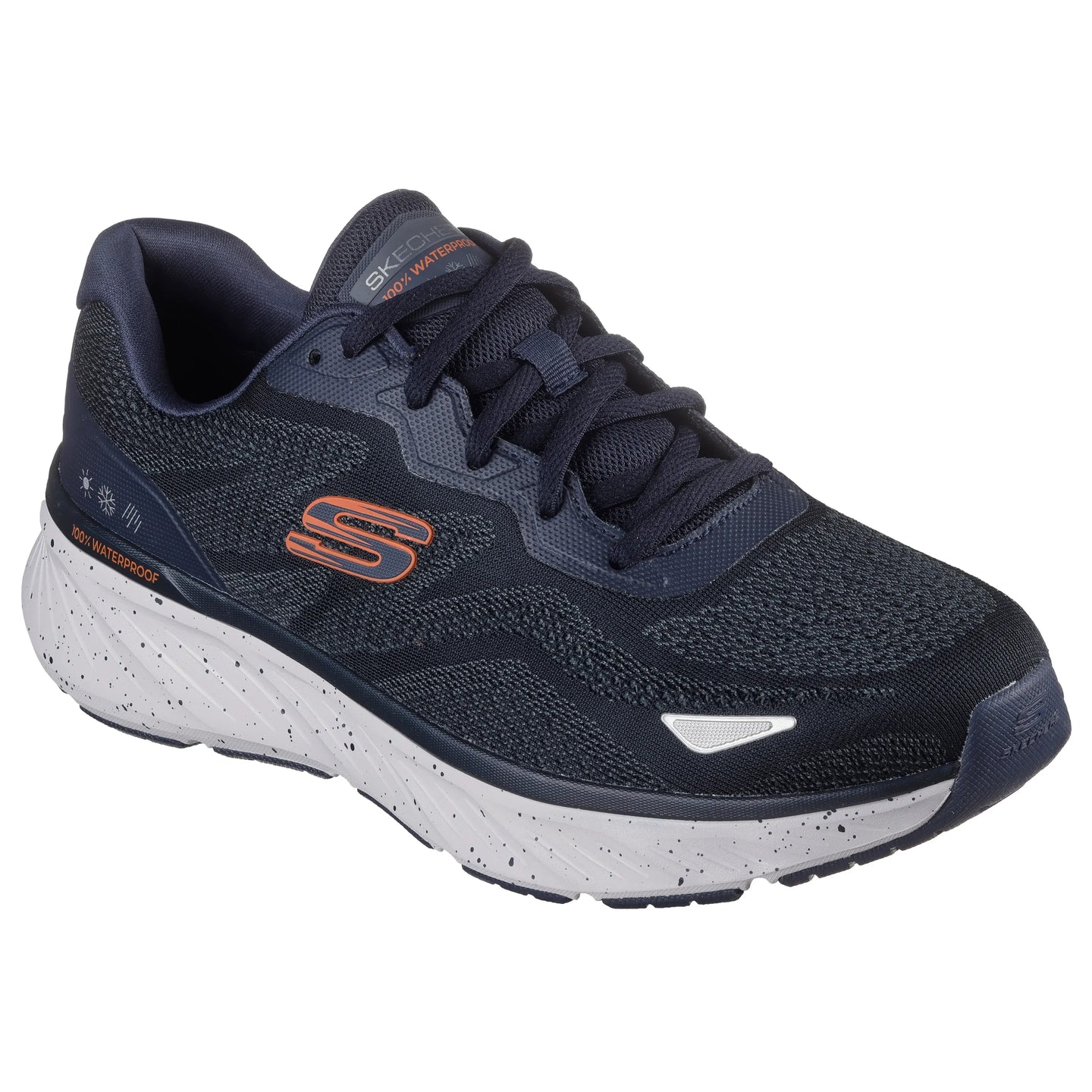 Skechers Mens Trainer Edgeride-Konzo Navy/Orange