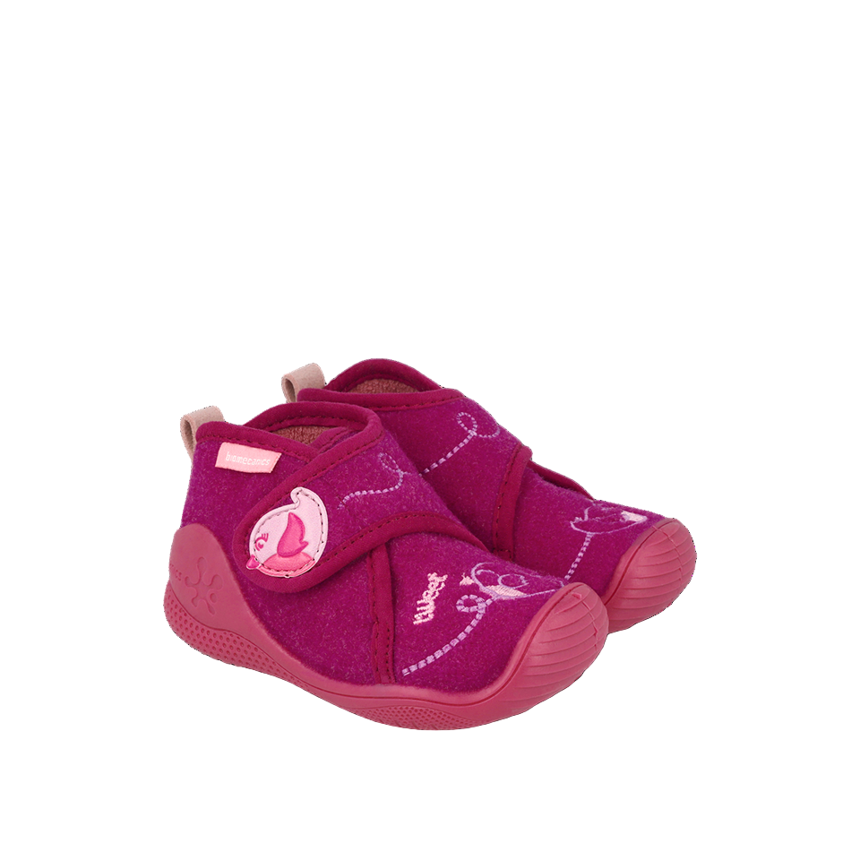 Biomecanics Girls Slipper 251142-A146 Fucsia