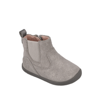 Biomecanics girls' grey suede boot with zip