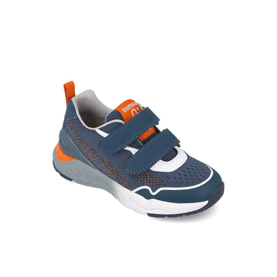 Biomecanics Boys Trainer 251270 B056 Azul/Naranja