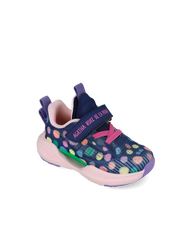 Agatha Ruiz girls' pink lace-up trainer