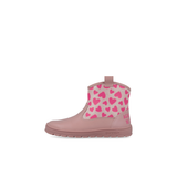 Agatha Ruiz girls' pink leather boot with velcro