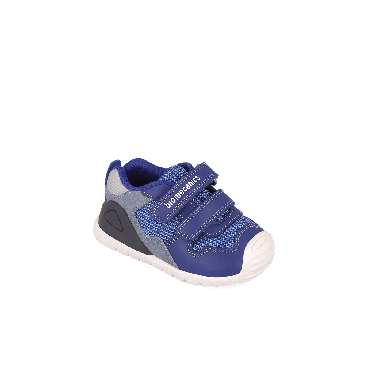 Biomecanics boys' leather shoe with velcro