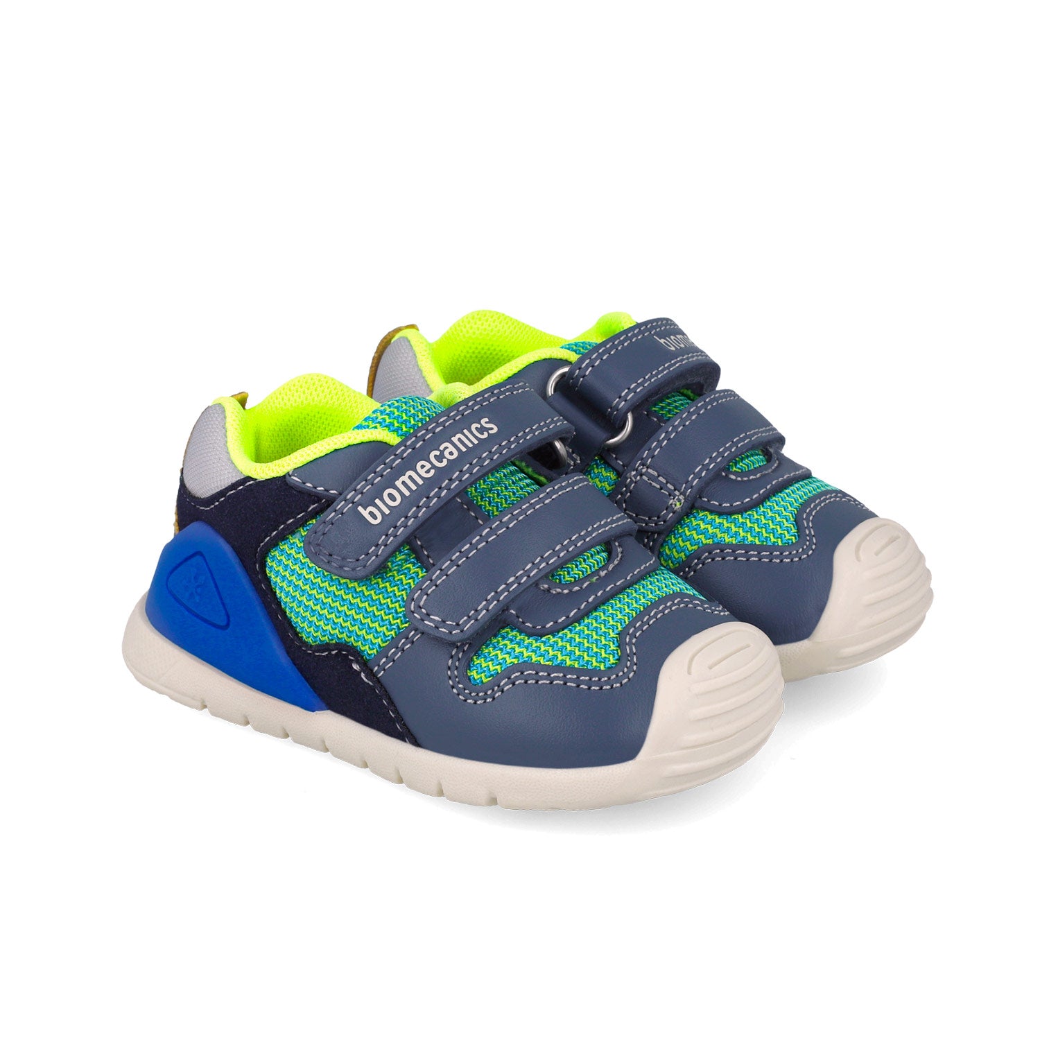 Biomecanics Boys Shoe 252120 B Petrol Y Verde