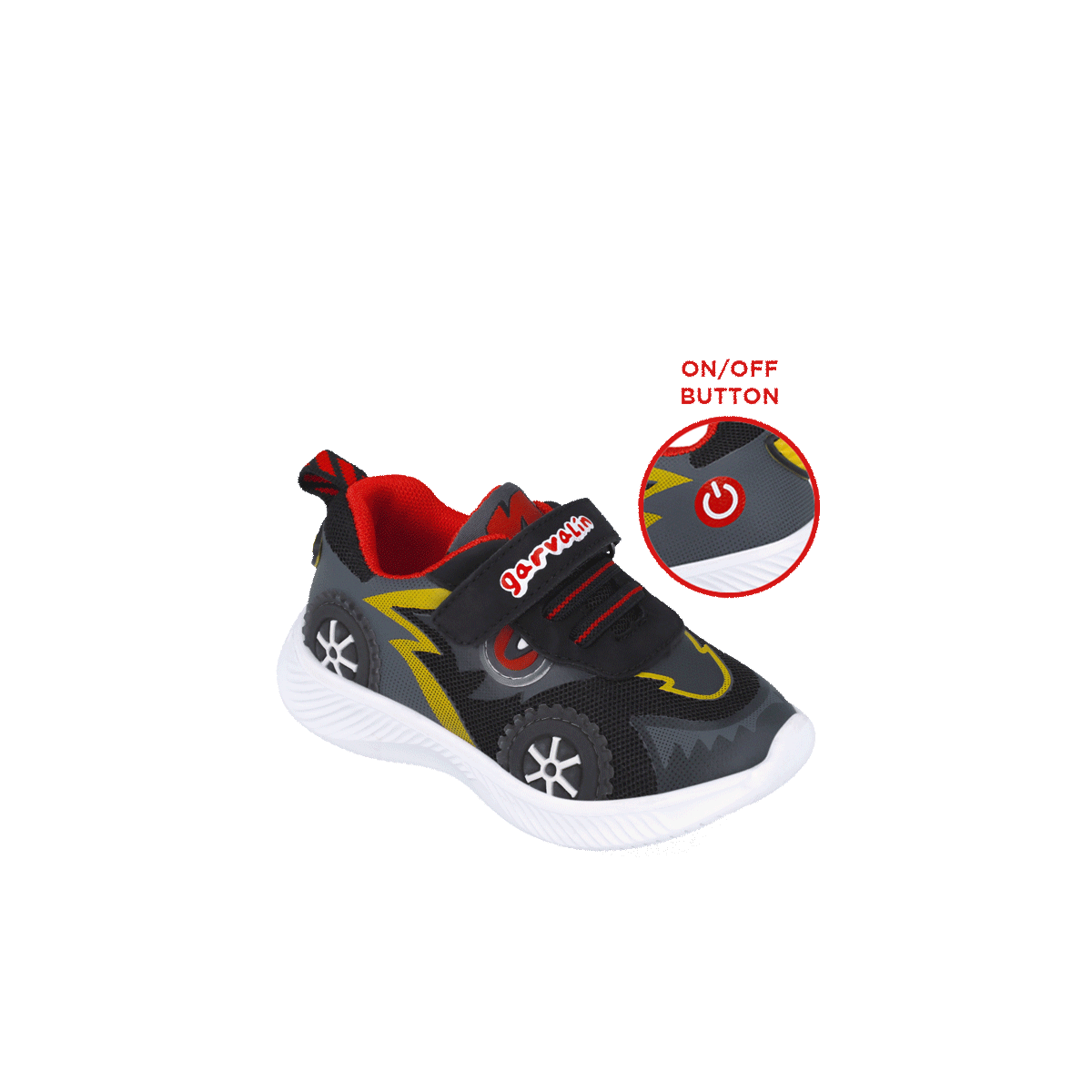 Garvalin Boys Trainer 252800-A Black