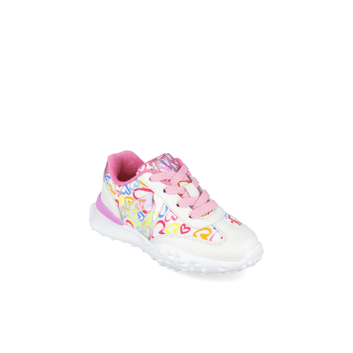Agatha Ruiz Girls Trainer 252985-B Blanco