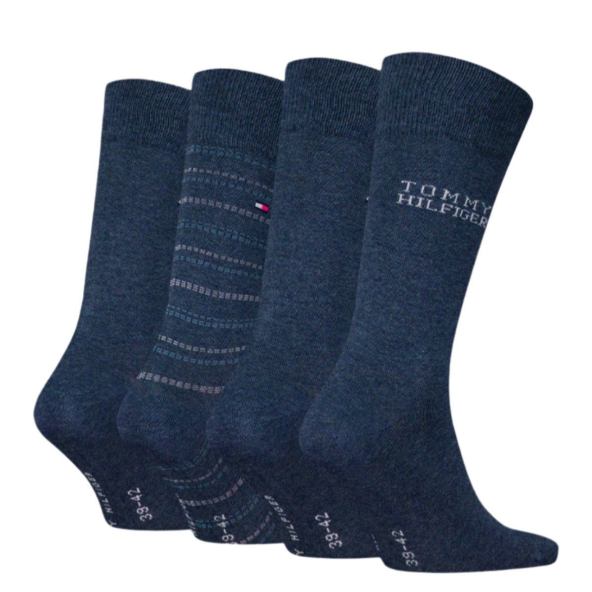 Tommy Hilfiger Mens 4 Pack Socks Set Jeans