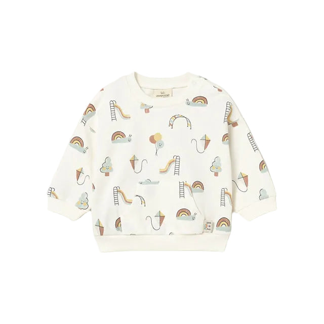 Mayoral Unisex Sweatshirt 1487 Rice