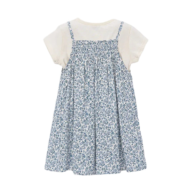 Mayoral girls' blue dress
