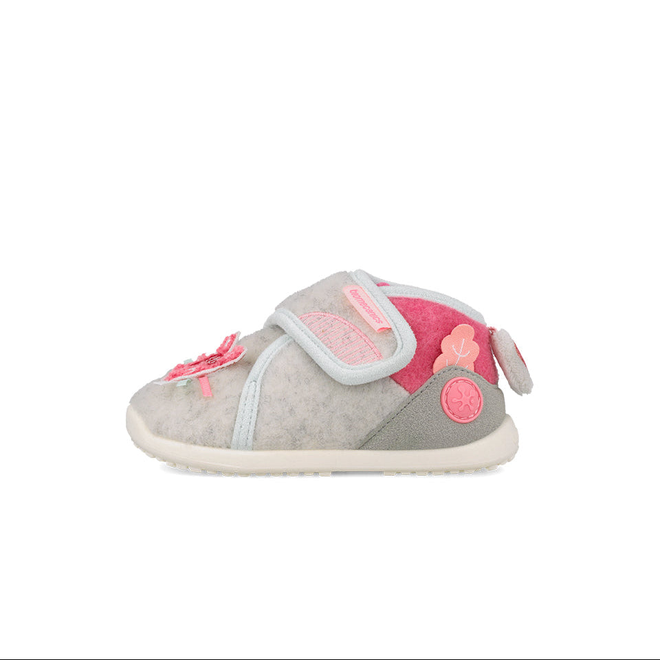 Biomecanics Girls Slipper 261187-B Grey