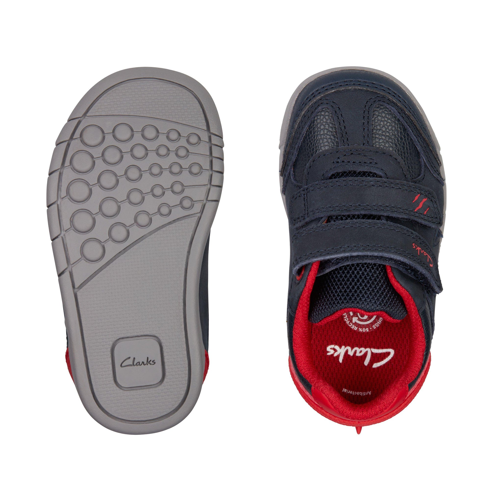 CLA Rex Play T Navy/Red Lea
