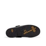Clarks Girls School Shoe Lock Magic K Black Leather