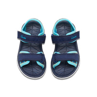 Clarks Boys Sandal Surfing Tide T Navy/Turquoise