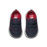 Clarks Boys Trainer Steggy Tail T Navy