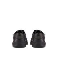 Clarks Boys School Shoe Daze Step 2 Y Black Leather