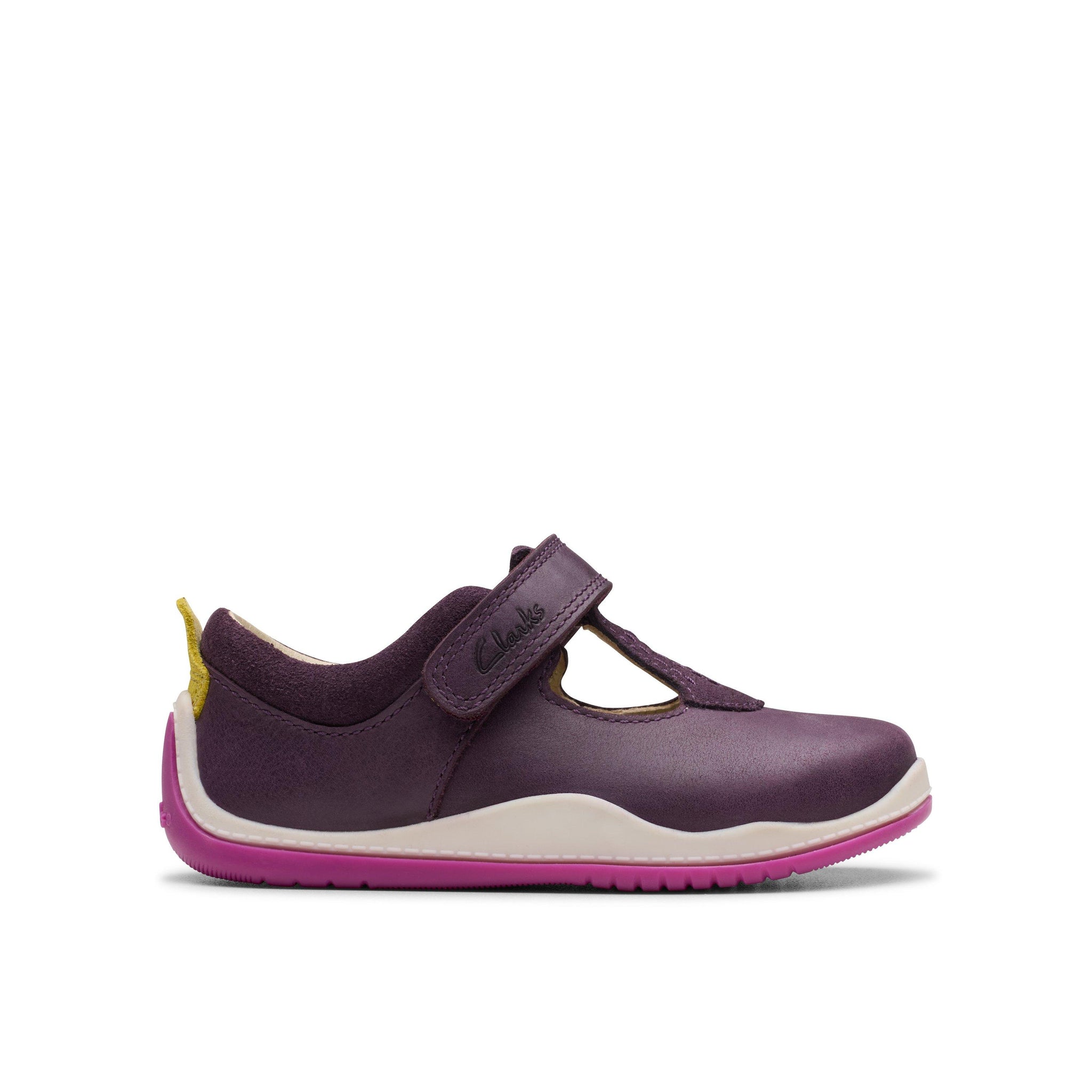 Clarks Girls Shoe Noodle Bright T Berry