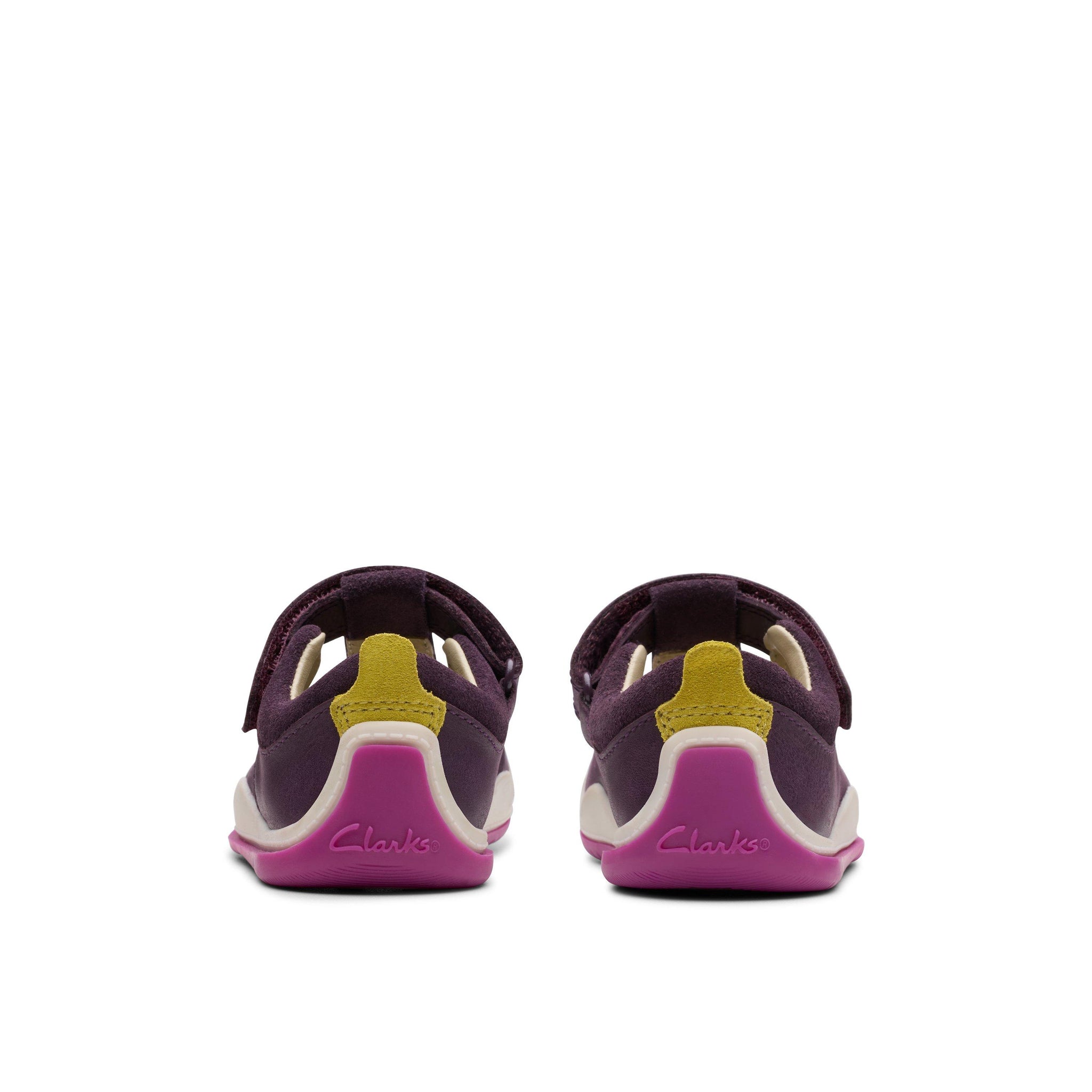 Clarks Girls Shoe Noodle Bright T Berry