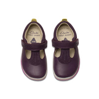 Clarks Girls Shoe Noodle Bright T Berry