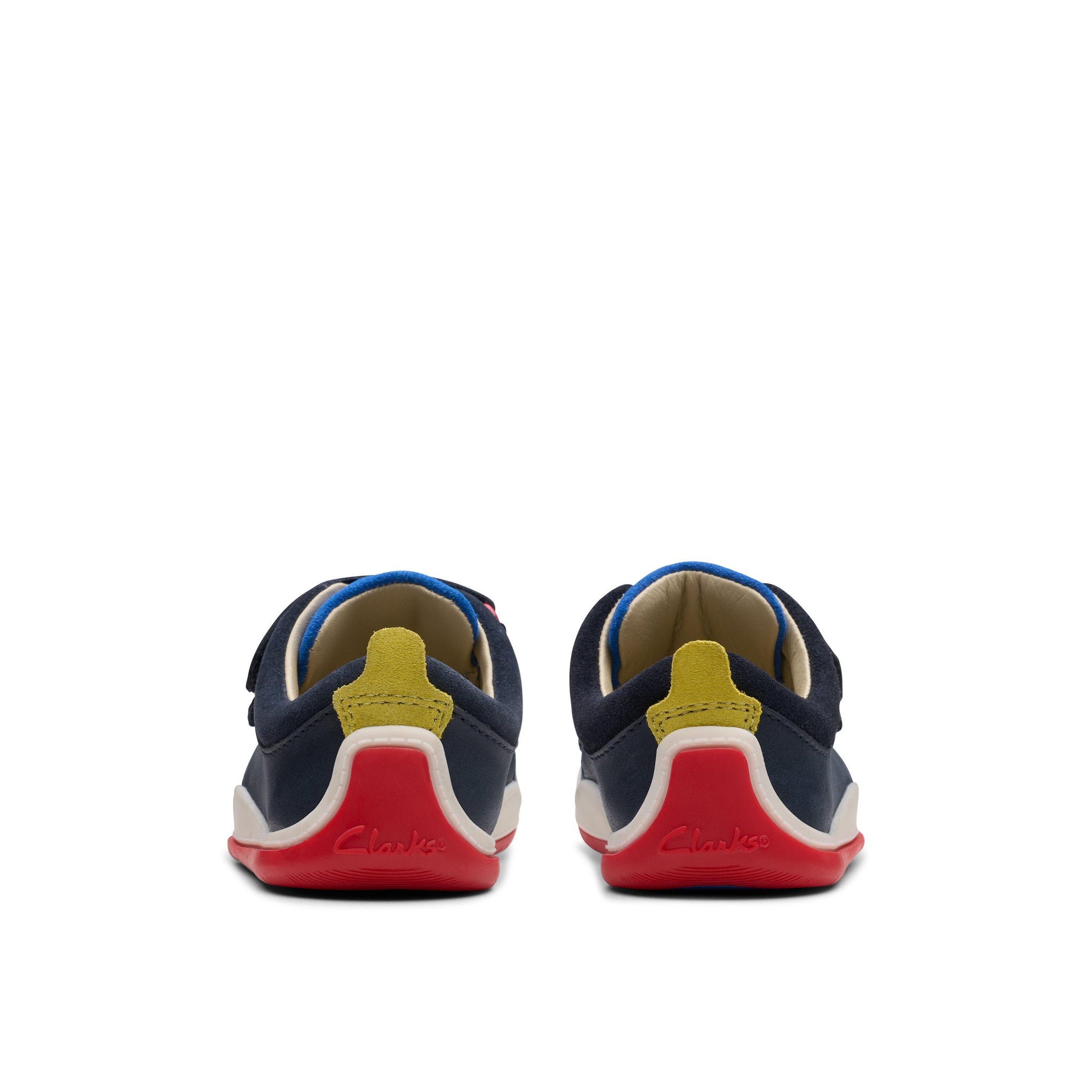 Clarks Boys Shoe Noodle Fun T Navy/Red