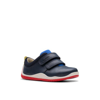 Clarks Boys Shoe Noodle Fun T Navy/Red