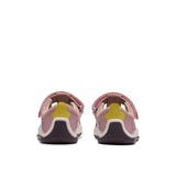 Clarks Girls Shoe Noodle Bright T Dusty Pink Patent