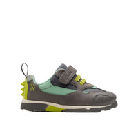 Clarks Boys Trainer Steggy2 Park T Grey/Green