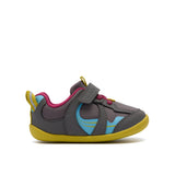 Clarks Boys Pre Walker Roamer Hero T Dark Grey Combination