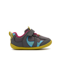 Clarks Boys Pre Walker Roamer Hero T Dark Grey Combination