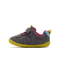 Clarks Boys Pre Walker Roamer Hero T Dark Grey Combination