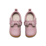 Clarks girls' pink leather pre-walker shoe with velcro