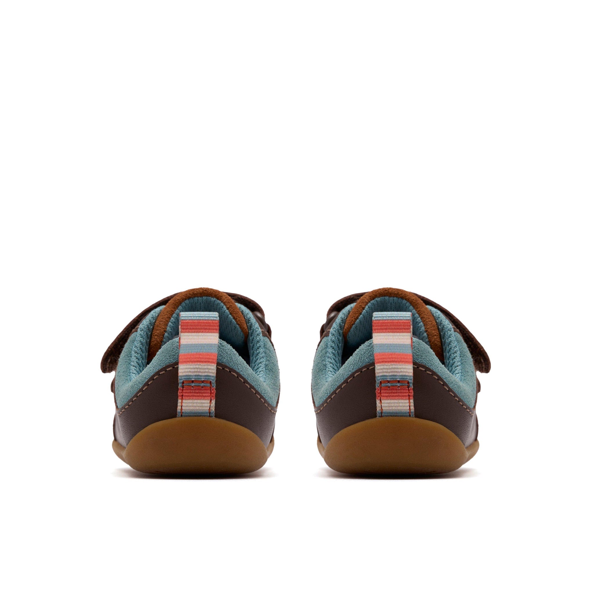 Clarks boys' leather pre-walker shoe with velcro