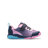 Clarks Girls Trainer Tidal Trail T Navy