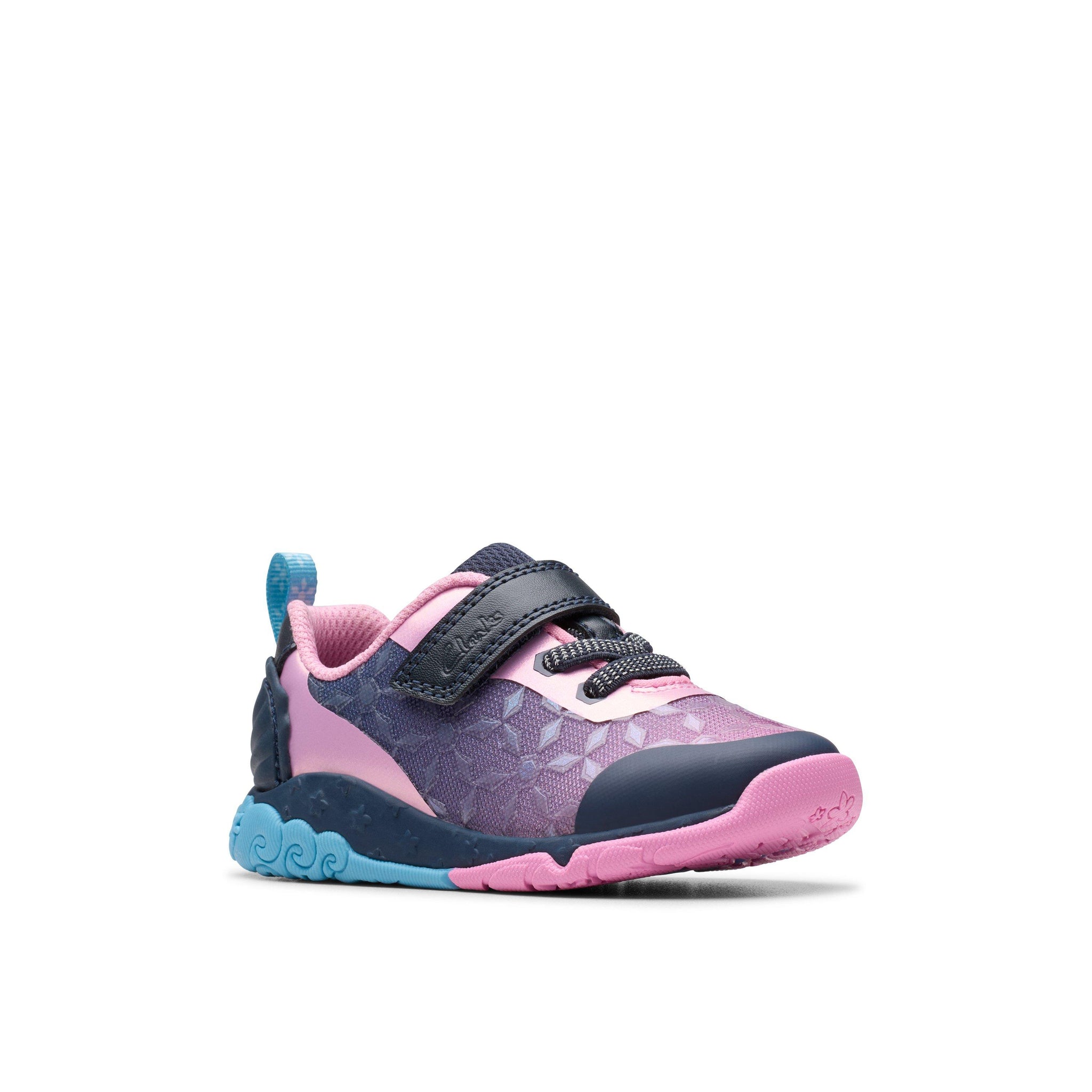 Clarks Girls Trainer Tidal Trail T Navy