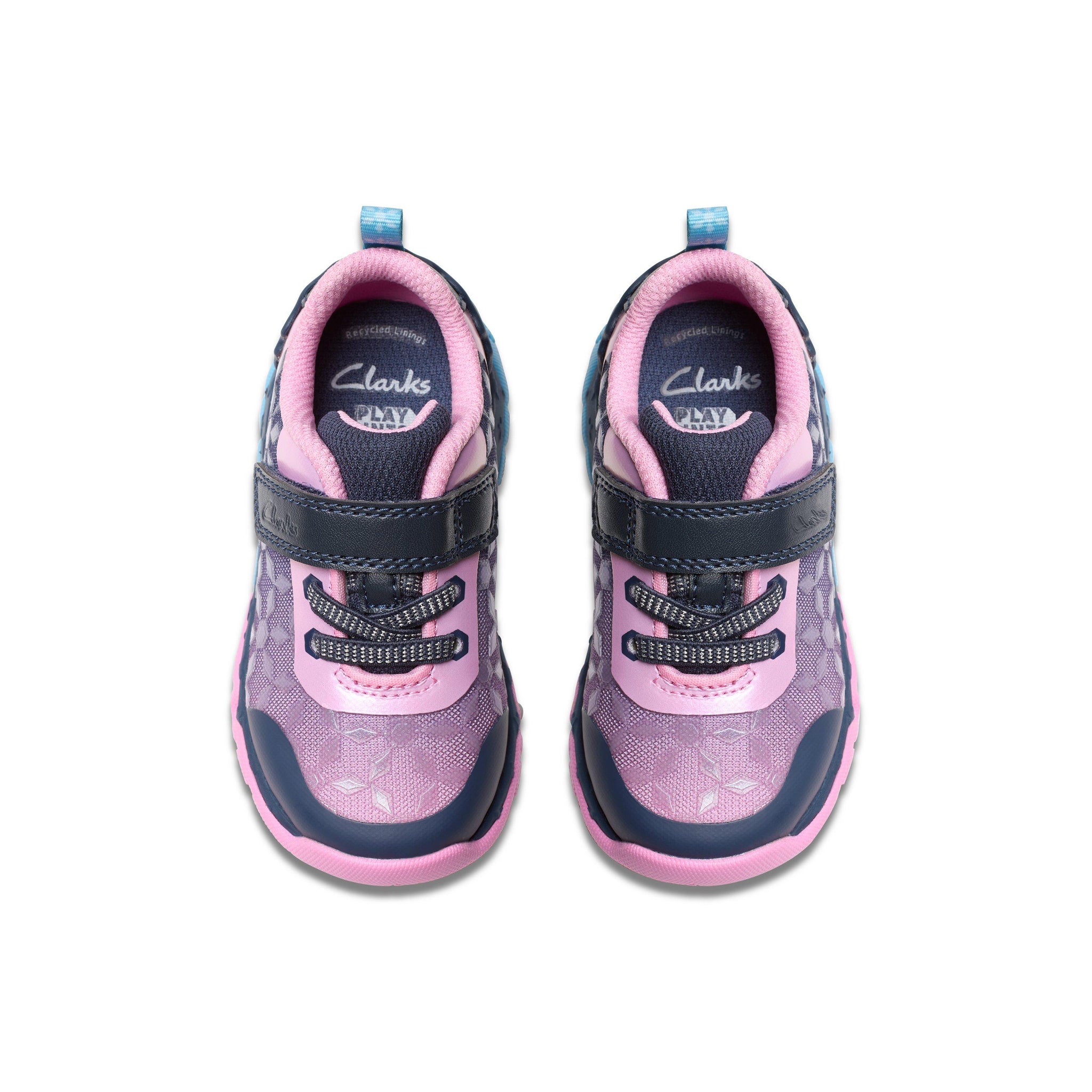 Clarks Girls Trainer Tidal Trail T Navy
