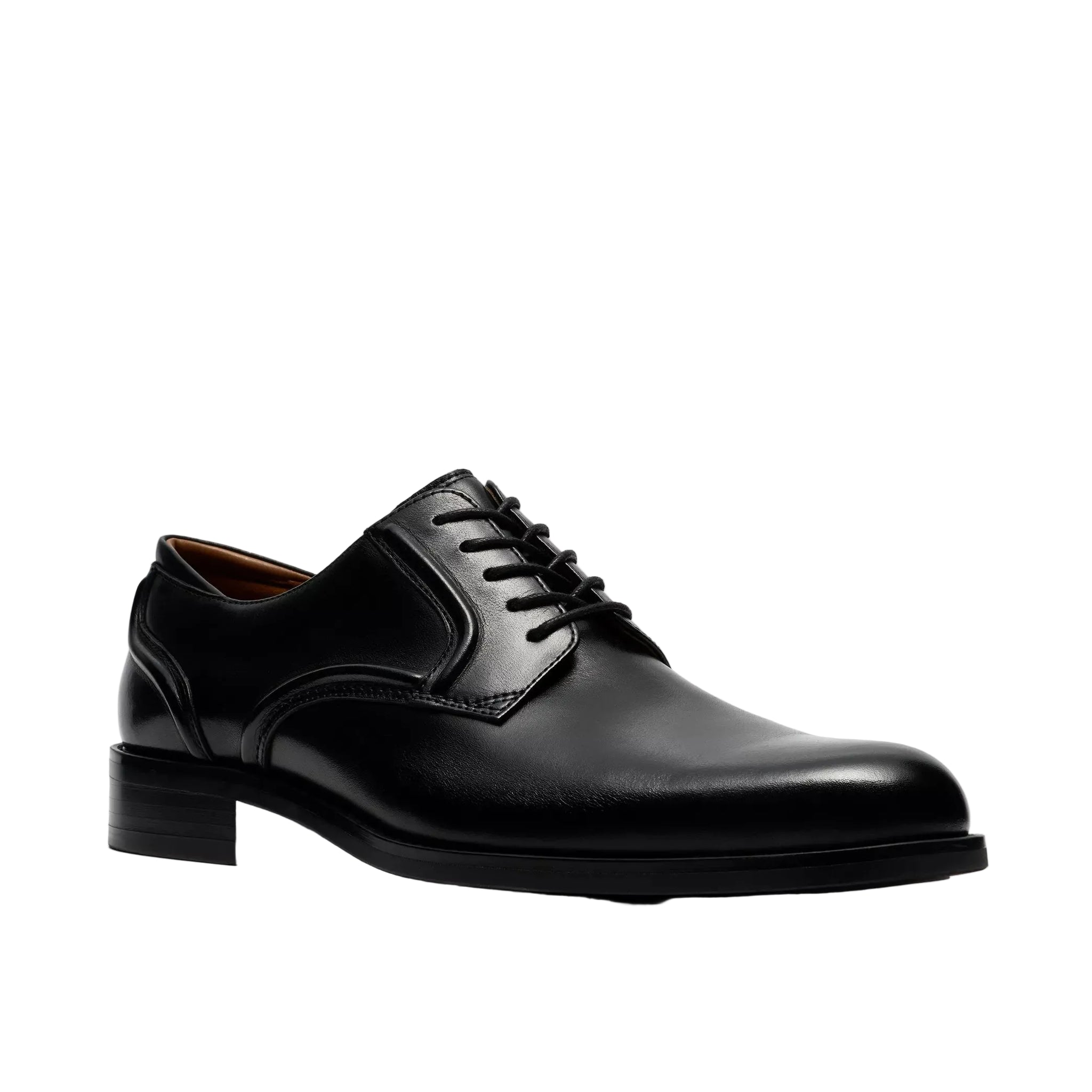 Clarks Mens Shoes CraftRemi Lace Black