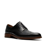Clarks Mens Shoe CraftRemi Tip Black Leather