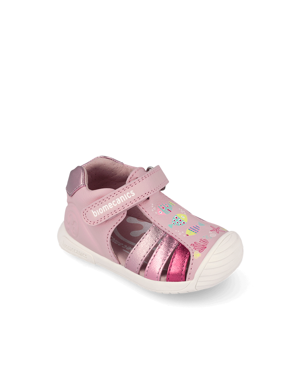 Biomecanics Girls Sandal 262109 Rosa
