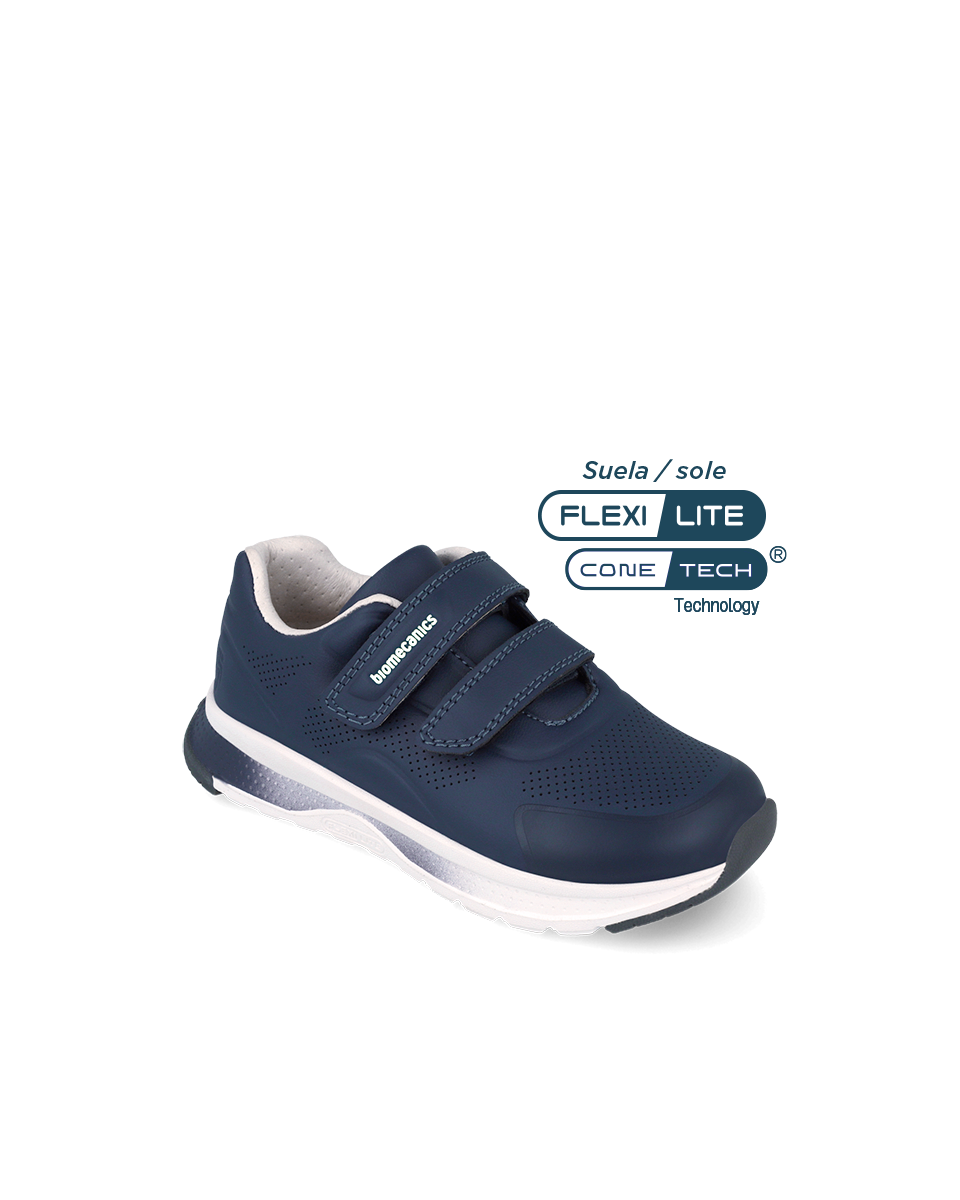Biomecanics boys' navy trainer