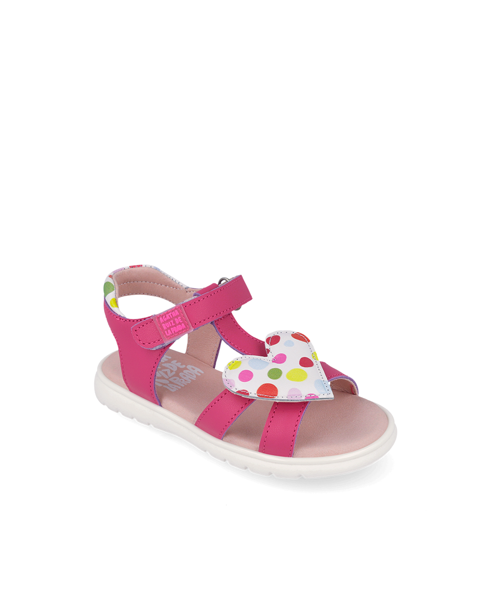 Agatha Ruiz Girls Sandal 262961 Fucsia