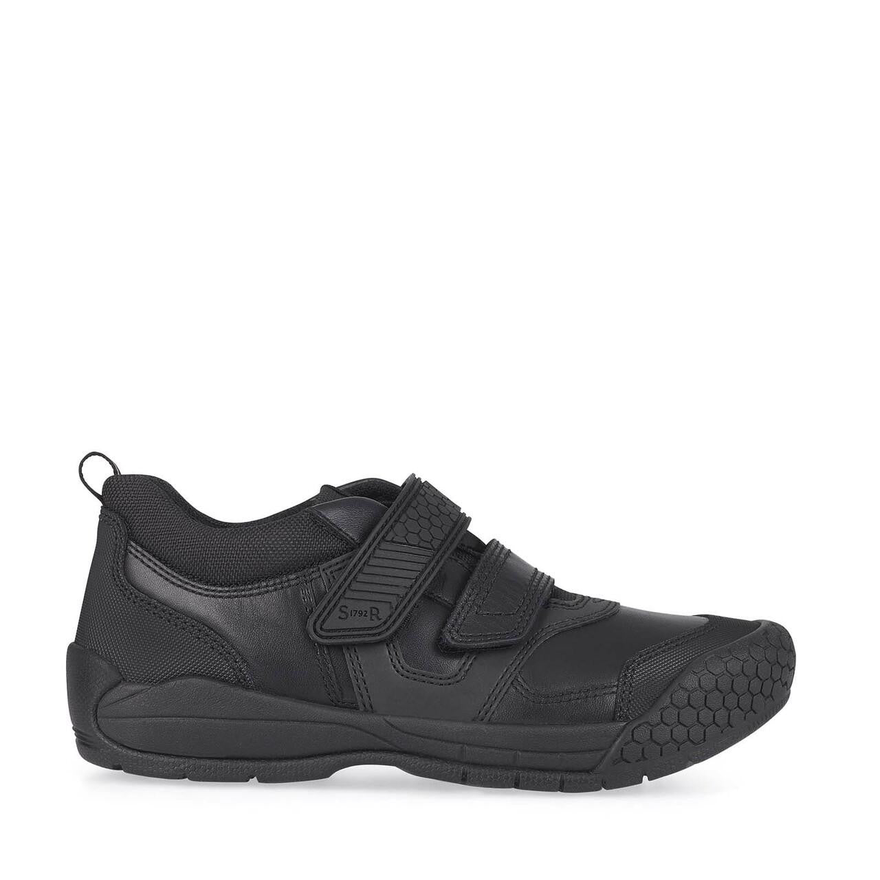 Startrite Boys School Shoe Strike Black