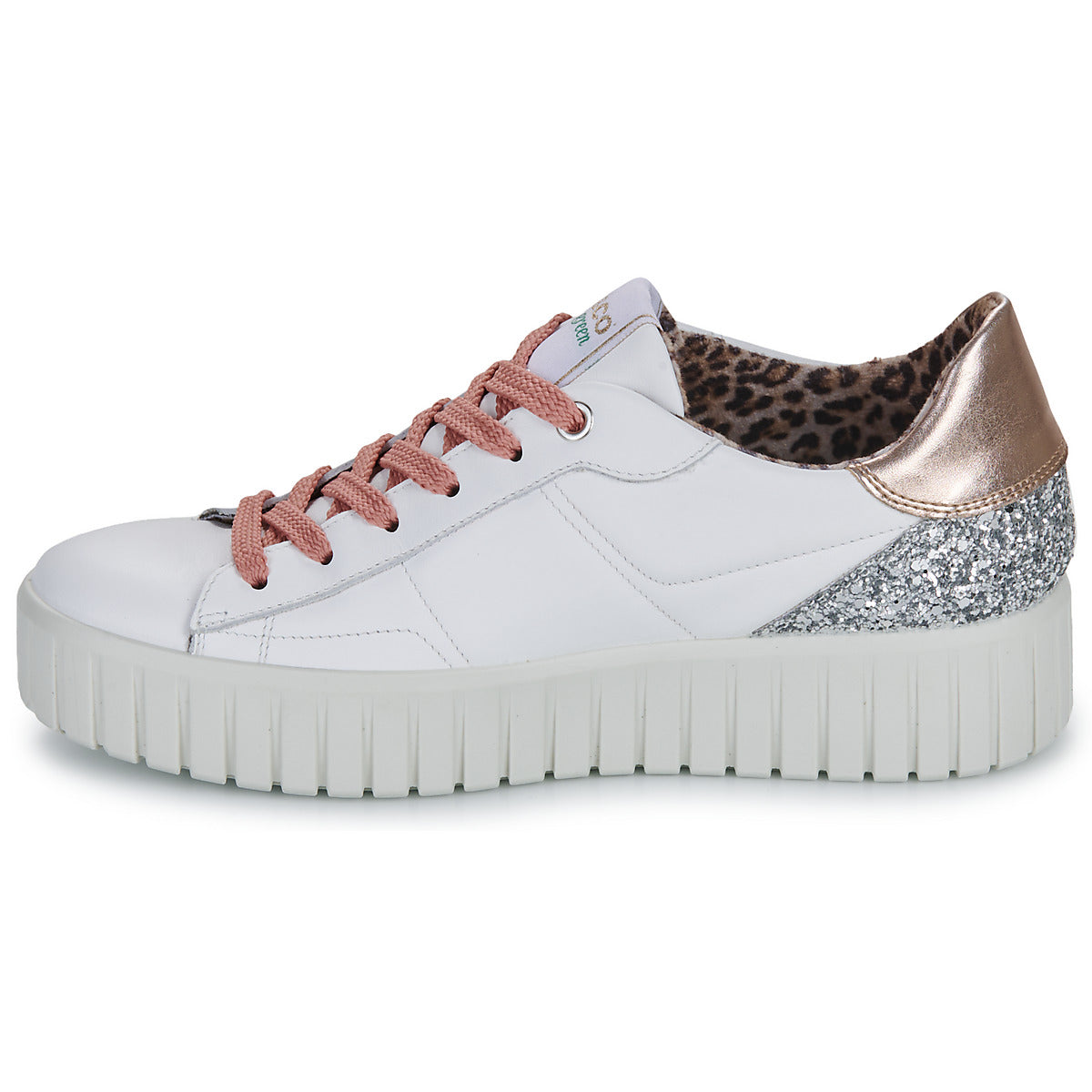 Igi &amp; Co Womens Platform Trainer 6680211 Bianco